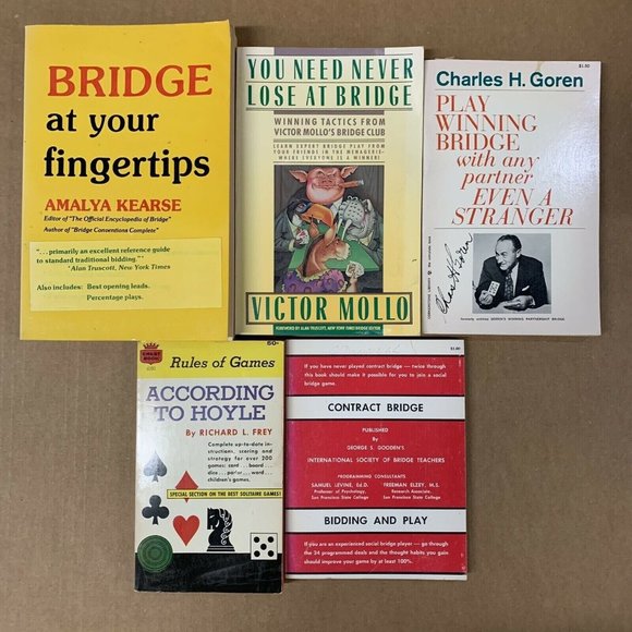 Bridge, Strategy And How To Play Bridge. lot of 6 books, See Description. - Picture 2 of 9